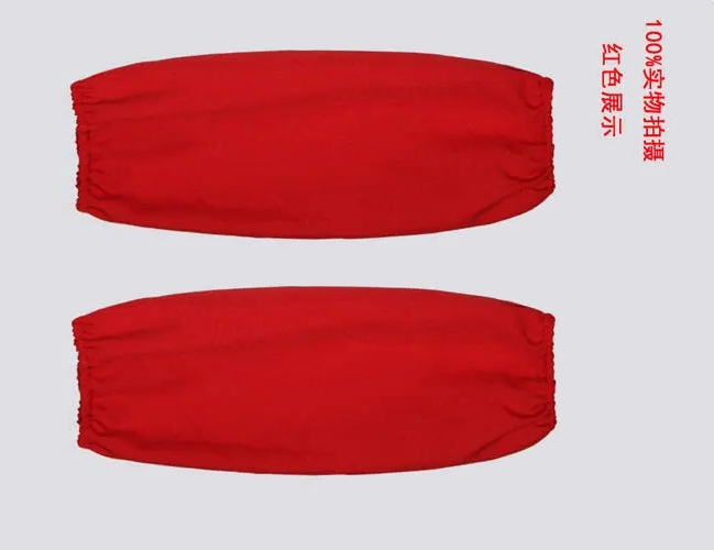 Sleeve custom work for men and women to work pure color anti-fouling housecafeteria sleeve booking printed logo advertising gifts