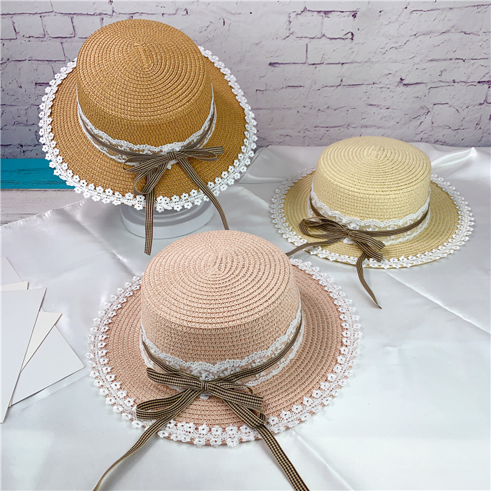 Women's Pastoral Bow Knot Big Eaves Sun Hat display picture 7