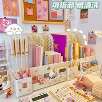 Study Table Containing Shelve Desk Countertops Assembly Of Plastic Small Bookshelves Children Desk Finishing Racks