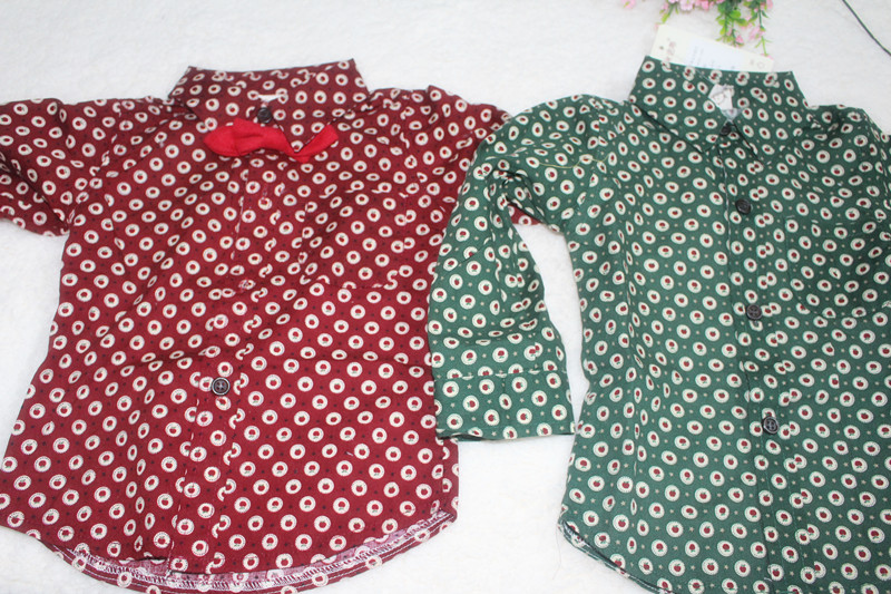 Chemise enfant à manche longue en coton - Ref 2083958 Image 31
