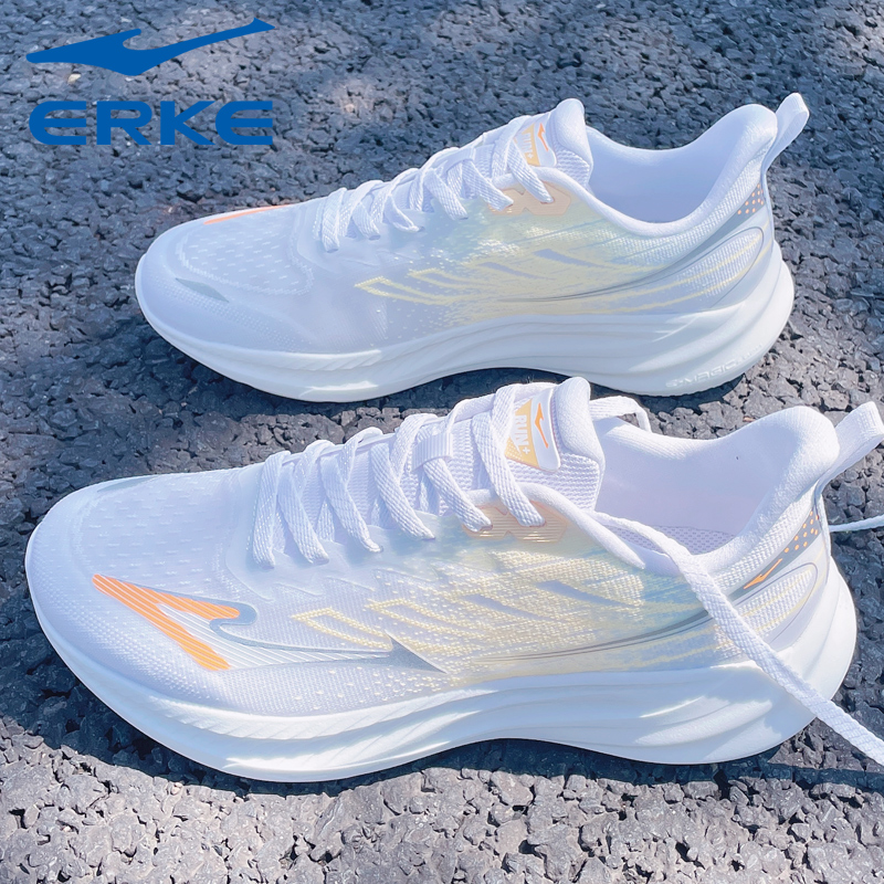 紅星二科追い風2.0ランニングシューズメンズ2025春夏衝撃吸収ソフト底メンズシューズメッシュ通気性スポーツシューズ2