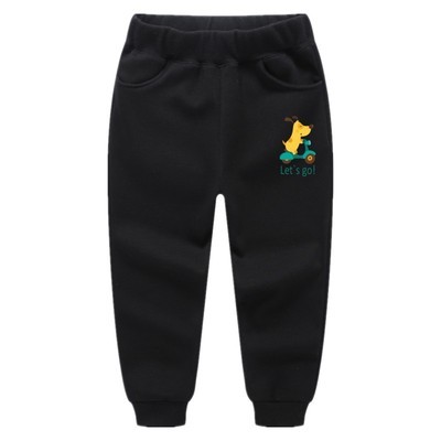 Chàng trai cộng với nhung quần dày mùa xuân 2020 trẻ em mới sweatpants phiên bản Hàn Quốc của những đứa trẻ hợp thời trang quần ấm 3 tuổi 6.