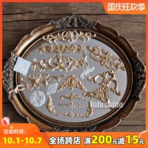 LULUSHINO turn sugar dry Pace silicone mold beautiful trim shape retro edge jewelry luxury decoration