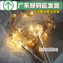 Baking Cake Decoration Crystal Pearl Lace Loving Stars Fairy and Wish Ball Wedding Dessert