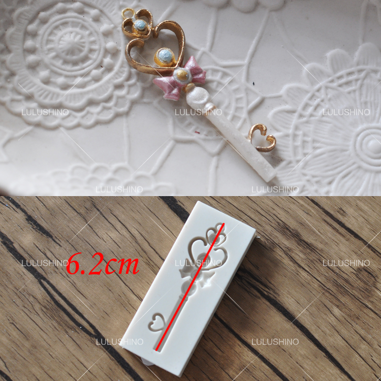 Mô hình tùy chỉnh bánh kẹo mềm silicone khuôn Pez mô hình khuôn Barabala ma thuật cổ tích thanh - Tự làm khuôn nướng khuôn làm kem