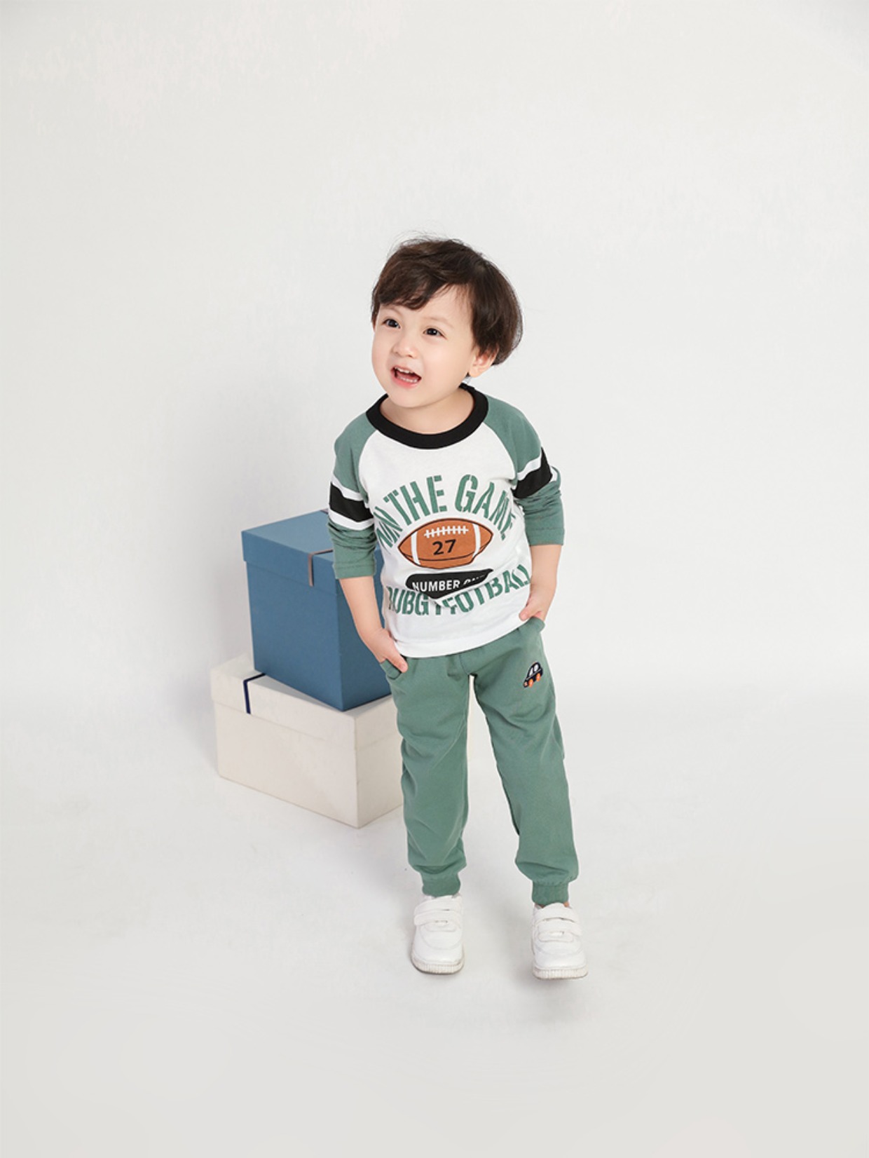 27kids thương hiệu quần áo trẻ em mùa thu mới trẻ em áo thun dài tay cotton bé mùa thu áo sơ mi bé trai cửa hàng quần áo trẻ em