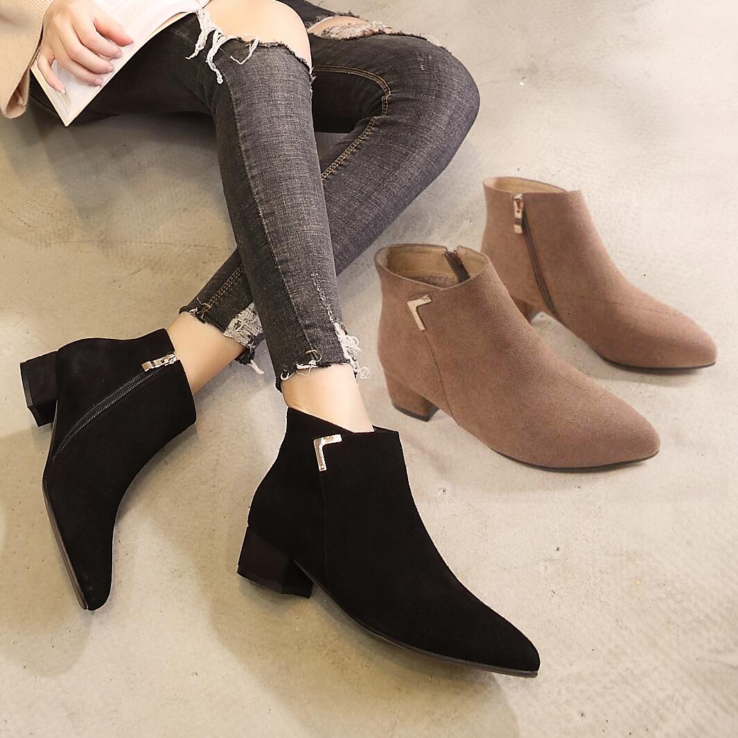 Bottes mi-saison femme en Caoutchouc - Ref 3250813 Image 4