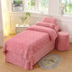 ຜ້າປູຕຽງຄວາມງາມປົກຫຸ້ມຂອງນົມສີ່ຊິ້ນ velvet ຊັ້ນສູງແສງສະຫວ່າງ Luxury ຄວາມງາມ salon ນວດການປິ່ນປົວຕຽງ pedicure bed cover thickened ໃນລະດູຫນາວ