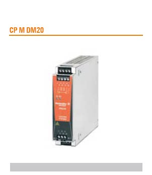 Weidmüller CP M DM 20 Power redundant module parallel module 1222210000