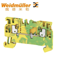 A2C 1 5 PE Weidmuller weidmuller grounding terminal block order number 1552680000