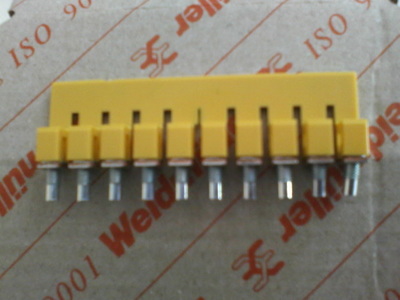 Original dress Weidmüller screws cross linking pieces 1052060000 WQV 4 10 spot