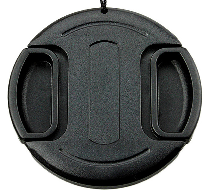 JJC camera lens 43mm caliber mid-pinch lens cover with anti-throw rope