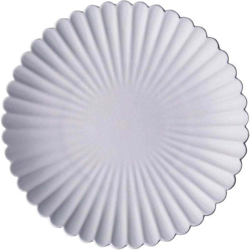 And European ceramic disc creative frosted by plate western food steak plate household snack plate of fruit salad snack plate