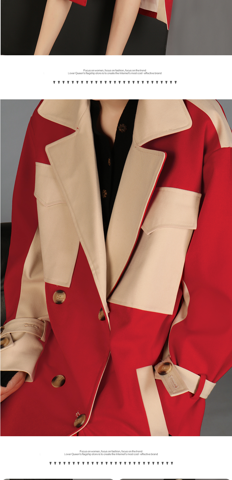 Trench pour femme LUVQUE     en Polyester - Ref 3227831 Image 24