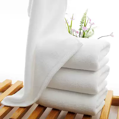 Hotel shop sauna white towel bath towel cotton towel foot therapy towel beauty salon bath towel