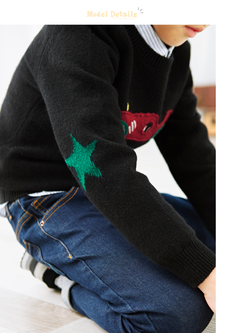 Pull garcon MINI PEACE à manche longue - Ref 2101653 Image 29