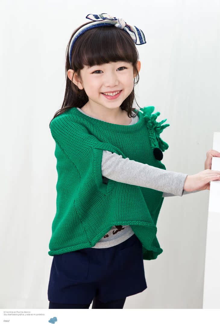 Pull fille MINI PEACE à sans manches - Ref 2104609 Image 21