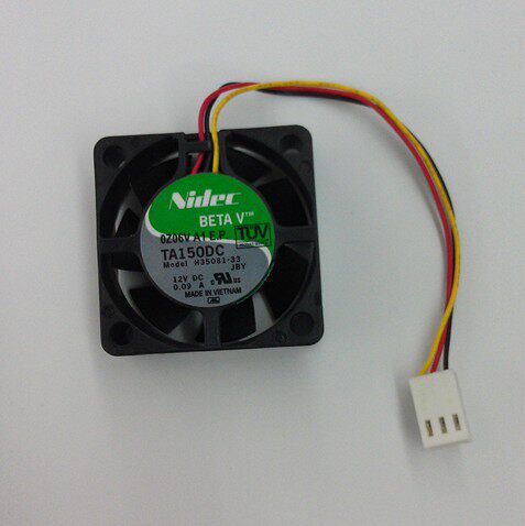Nidec 4015 Ball Chassis Fan NidecTA150DC Cooling Fan 12V 0 09A Third Line