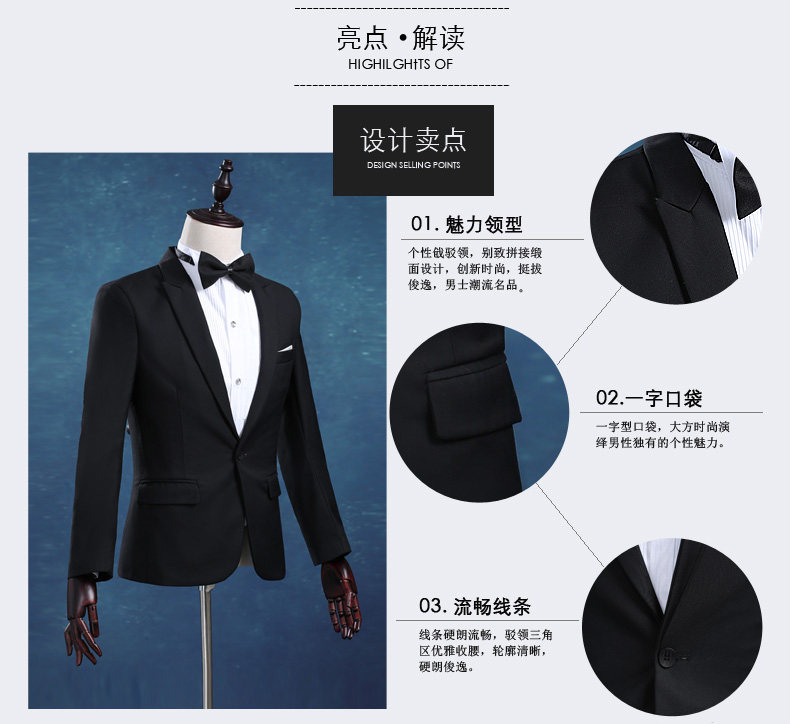 Costume homme en acrylique pour Quatre saisons - Ref 1553955 Image 9