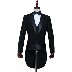 nam tuxedo đen thực hiện vẻ đẹp lớn điệp khúc váy đàn ông chủ ca sĩ phù hợp với chiếc váy chú rể cưới 