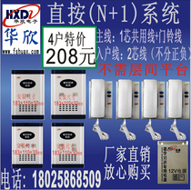 Hua Hin Doorbell Building Intercom Building Intercom System Unit Door Intercom System 2-line extension