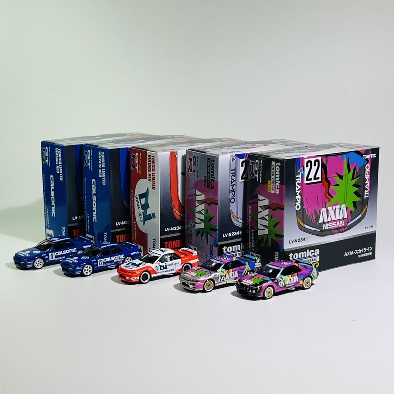 Japanese War God Tlv-N234 (Nissan Skyline Gtr R32 Group a Race Track Racing Series)