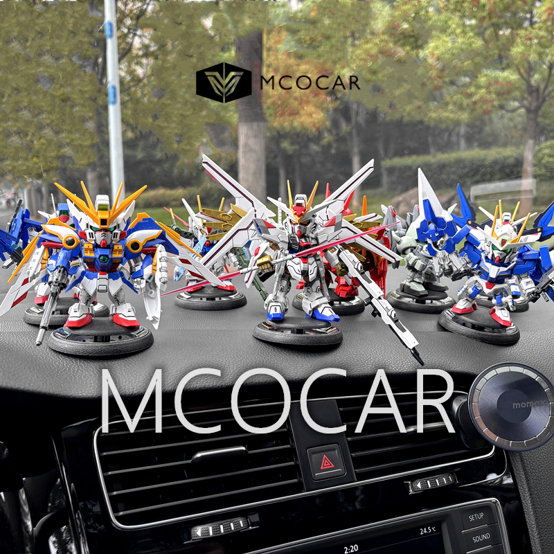Gundam Car Accessories Collection, Car Air Freshener Model, Gundam Zaku Freedom Wing Unicorn Original, Gift for Boyfriend
