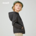 Annell trai punch Coat 2020 mùa xuân ăn mặc mới vừa dệt Child Coat Little Boy đúp Hood áo. 