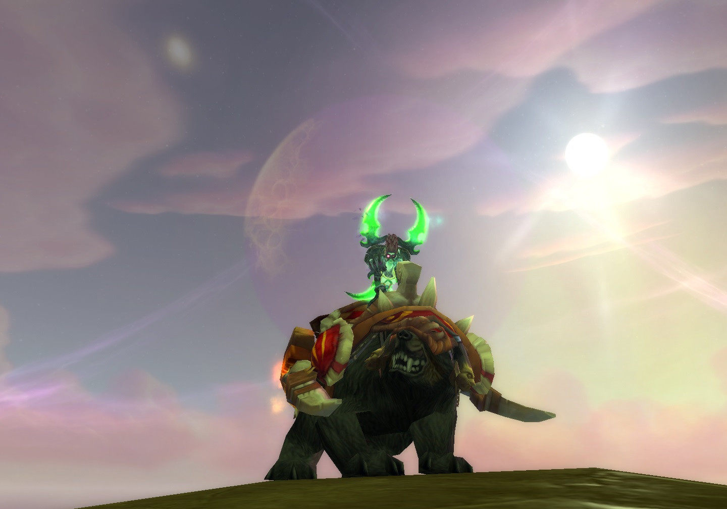 World Warcraft Account Nostalgia TBC Dead S2 with ZAM Battle Bear with Holy Knight