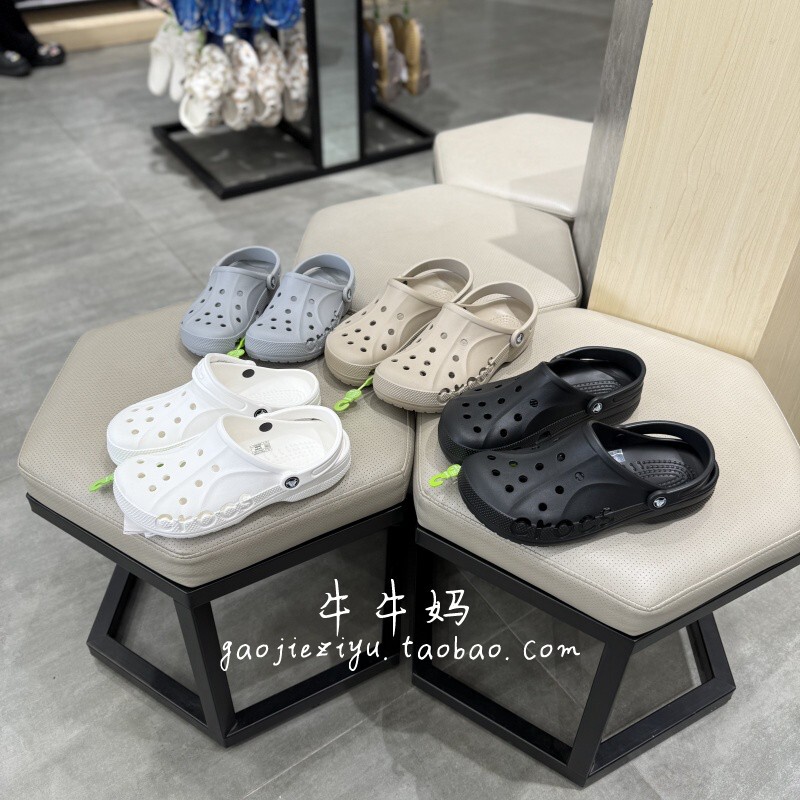 Crocs Genuine Store Product Clogs for Men and Women, Couple Baya Beach Sandals, Sports Slippers 10126
