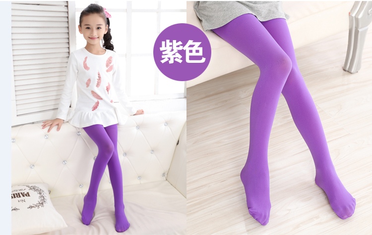 Cô gái pantyhose trẻ em vớ nhảy vớ trắng cô gái xà cạp mùa xuân và mùa hè phần mỏng bé vớ