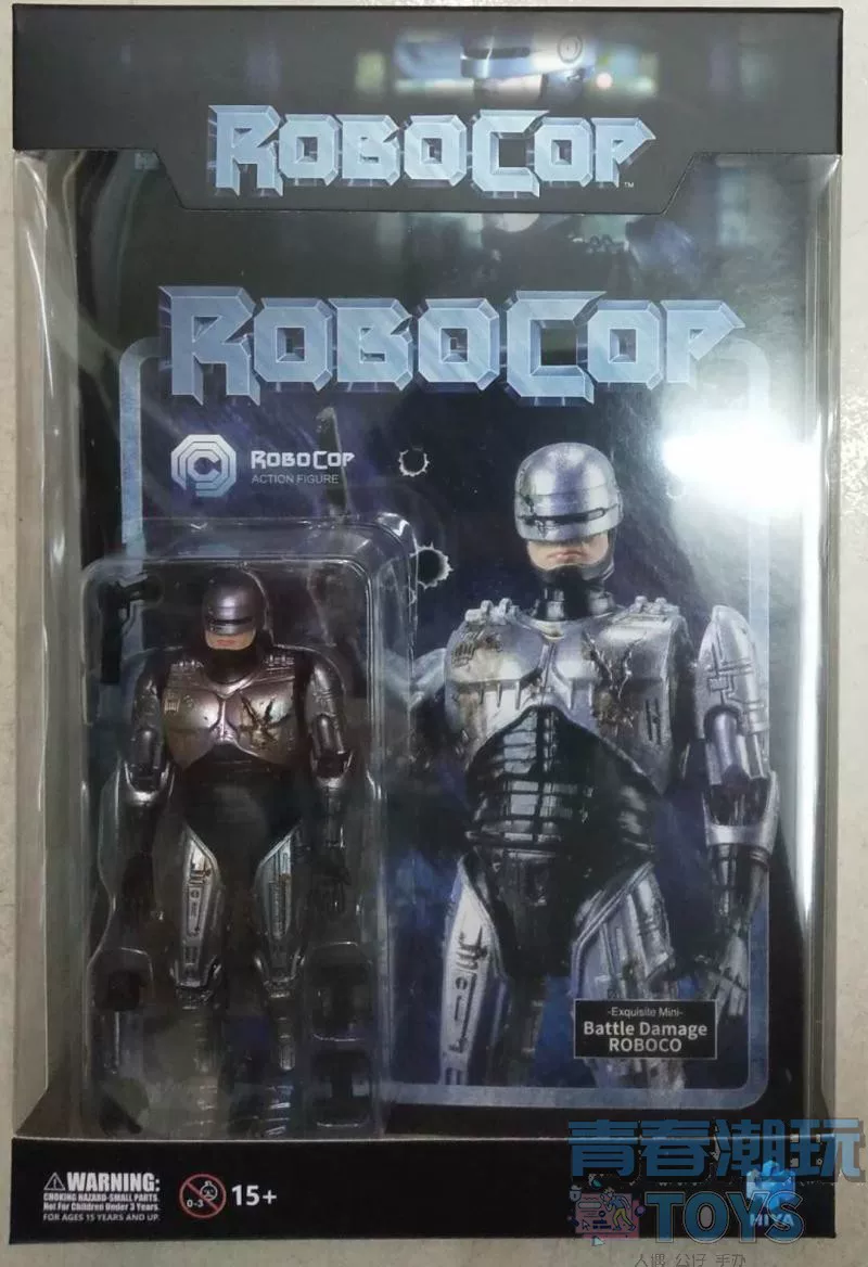 Hiya Haiya 3.75-дюймовый 1/18 Механическое смягчение полиция Tiejia Wi Long ED-209 Мех сустав может обработать модель модель
