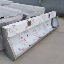 Kindergarten stainless steel urinal 304 stainless steel wall-mounted childrens urinal School urinal urinal tank customization