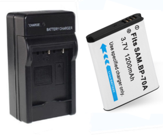 Apply Samsung BP70A camera battery ES65 ES70 ST60 PL120 170 PL120 5X CCD charger-Taobao