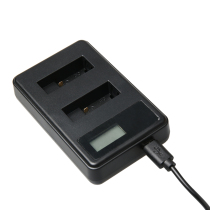 gopro6 accessories hero5 camera battery charger LCD dual charge at the same time 2 batteries display power