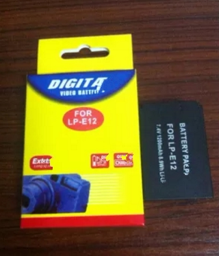 Applicable Canon camera 100D micro single eye camera Anti-M M2 camera battery accessories