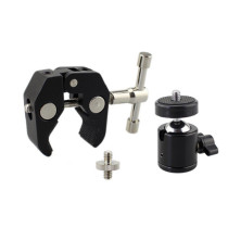  Camera vigorously clip gimbal clip Large crab clamp Spherical gimbal multi-function vigorously clip camera accessories