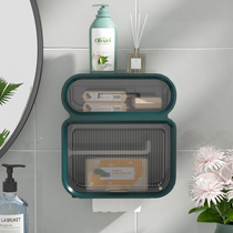 (Recommended by Wei Ya) toilet tissue box toilet non-perforated wall-mounted toilet paper rack roll paper box