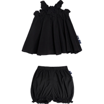New Jiangnan Buyi baby suspender pants suit girls baby 24 summer jnbybyjnbyYO6H21560