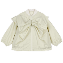 New Jiangnan Buyi childrens clothing pleated bow jacket 24 autumn boys and girls jnbybyjnby1O7611740