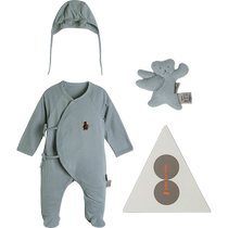 Jiangnan Buyi Baby] Autumn gift box set one-piece romper soft baby boy and girl baby jnbybyjnby