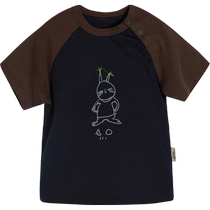 New Jiangnan Buyi baby cute short-sleeved T-shirt 24 summer boys and girls baby jnbybyjnbyYO4110430