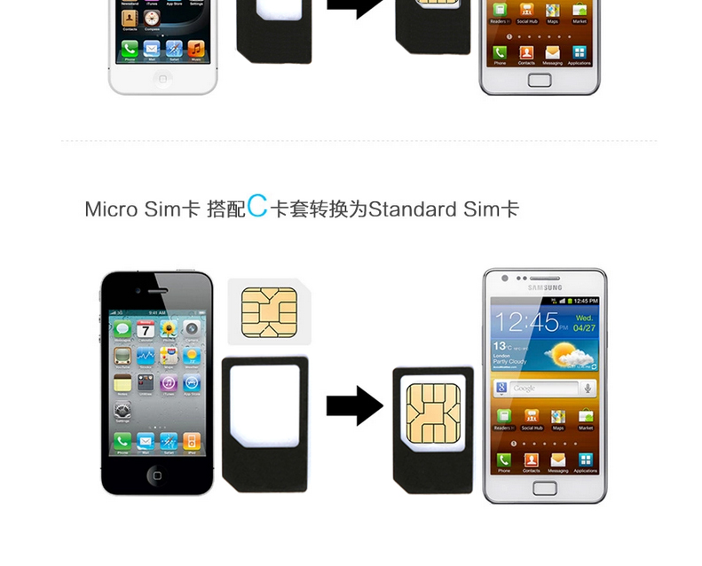 Adaptateur pour cartes SIM - Ref 312003 Image 11