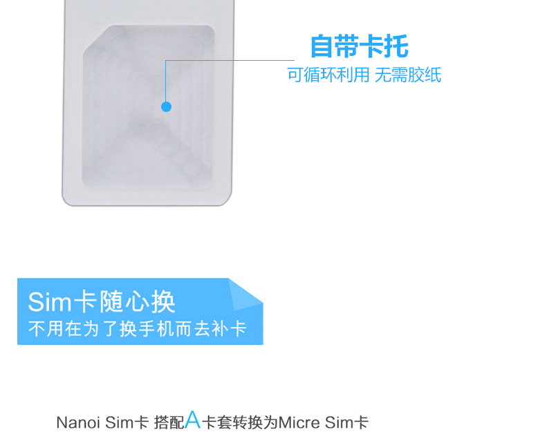 Adaptateur pour cartes SIM - Ref 312003 Image 4