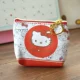 Dễ thương hello kitty phim hoạt hình cô gái trái tim màu hồng ví nhỏ tai nghe nhỏ lưu trữ vật phẩm túi xu coin