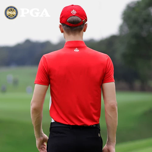 Футболка с коротким рукавом, быстросохнущая ткань, дышащая футболка polo, США