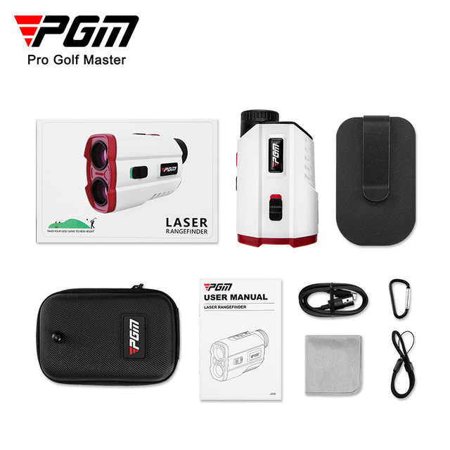 PGM professional golf rangefinder slope ชดเชย locking flag vibration magnetic high-precision mini laser telescope