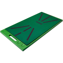 PGM display shot trajectory golf batting mat indoor mini swing chipping velvet practice mat