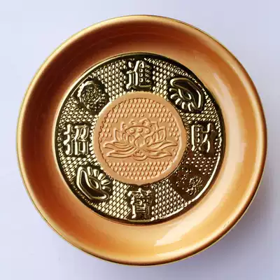 Lotus for fruit plate, alloy supply plate, Tribute Plate, Buddha, fruit plate, Buddha, Buddha, Buddhist supplies, fruit plate