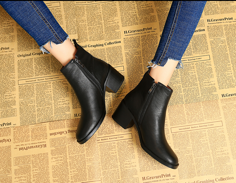Bottes mi-saison femme en Caoutchouc - Ref 3250609 Image 18